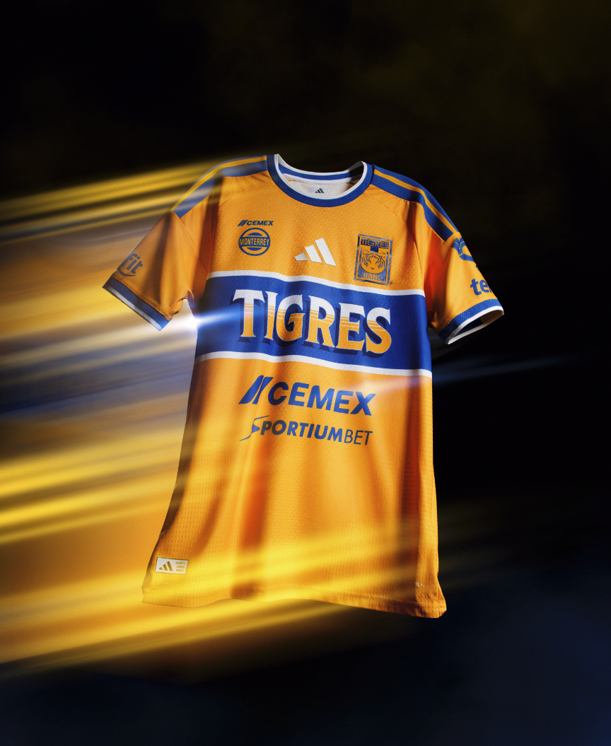 Adidas × Tigres 26/27 — jersey