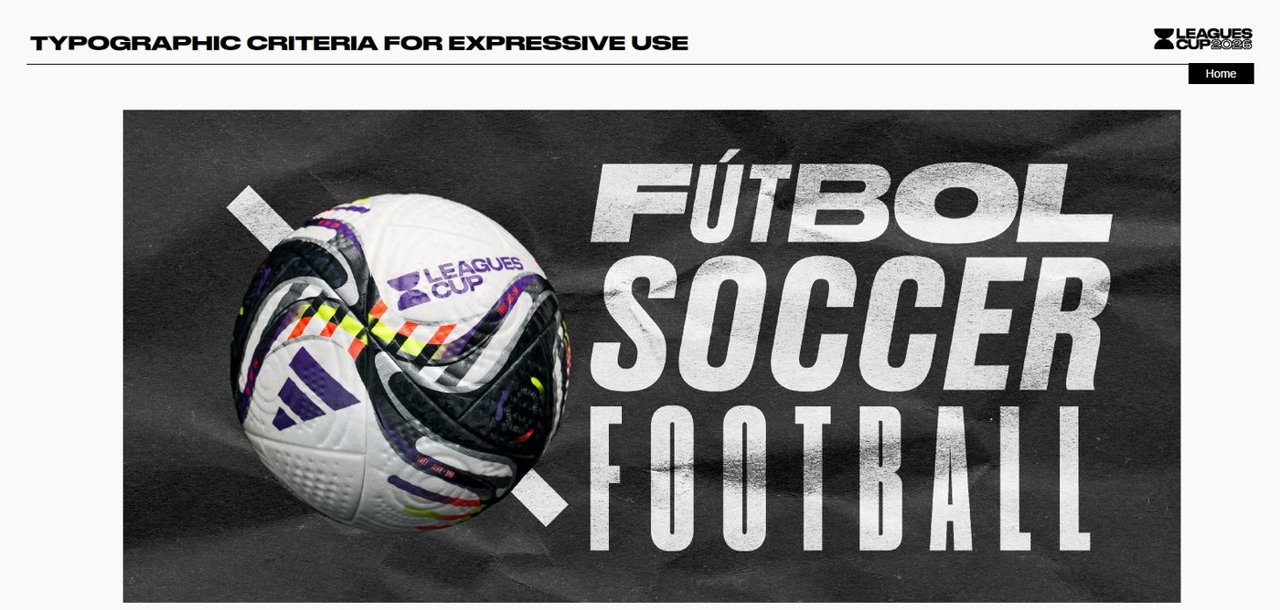 Leagues Cup brand system
