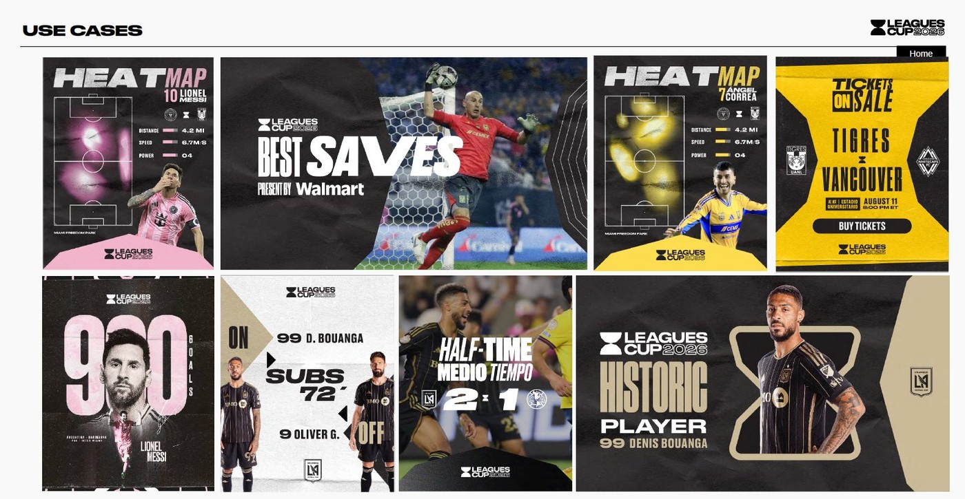 Leagues Cup brand system