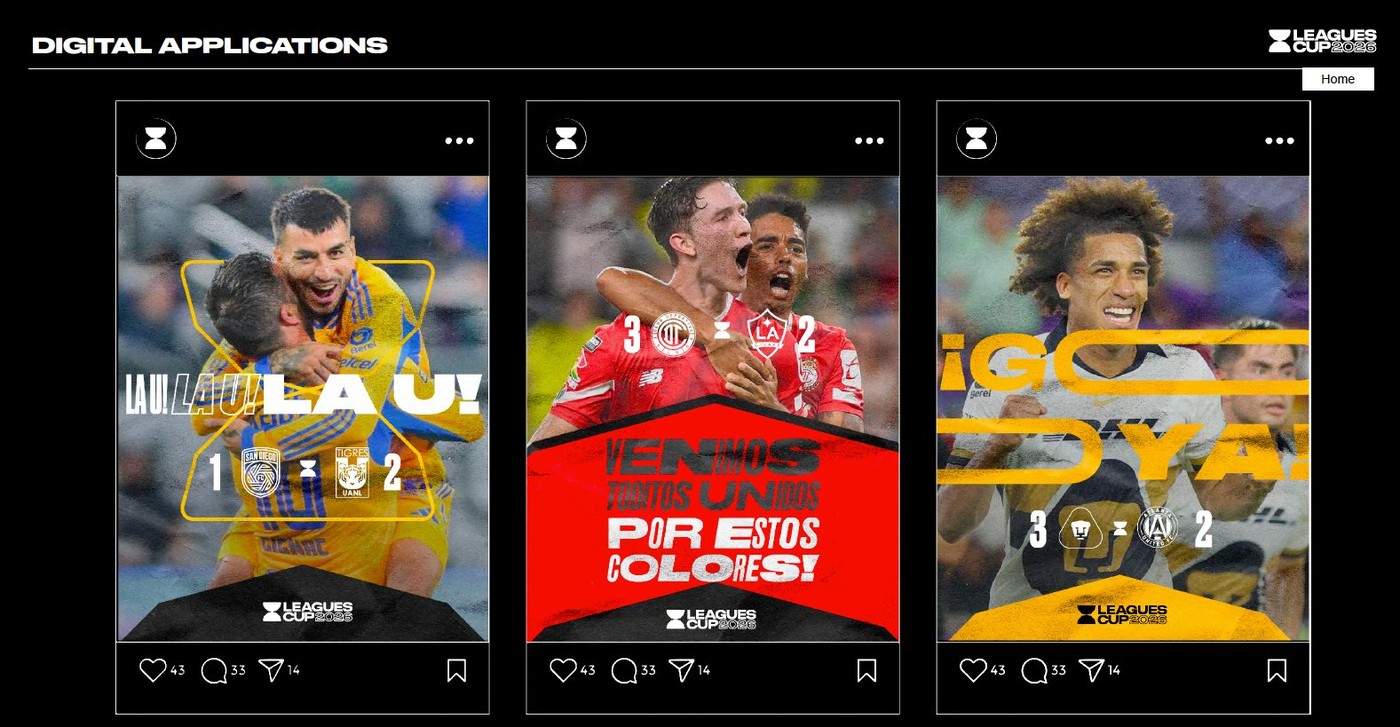 Leagues Cup brand system
