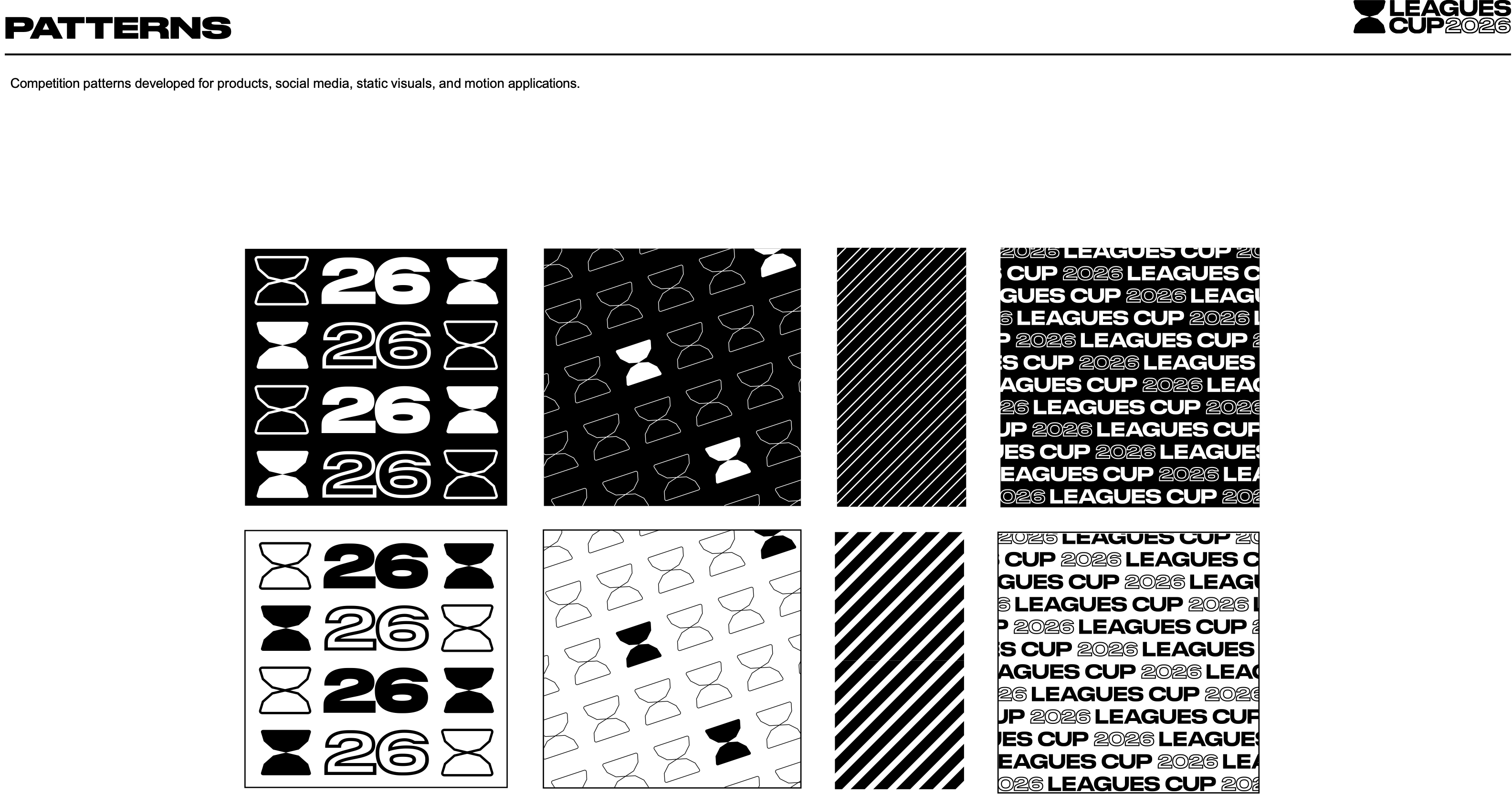 Leagues Cup 2026 brand system
