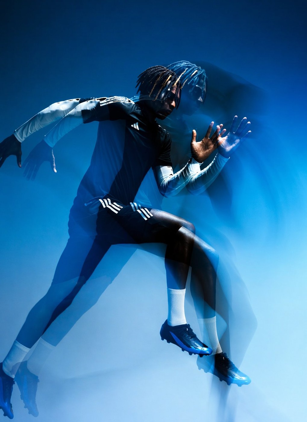 Athlete in motion