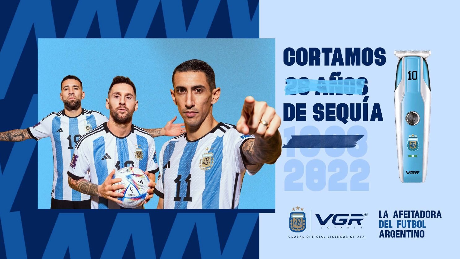 VGR × AFA — 28 años de sequía