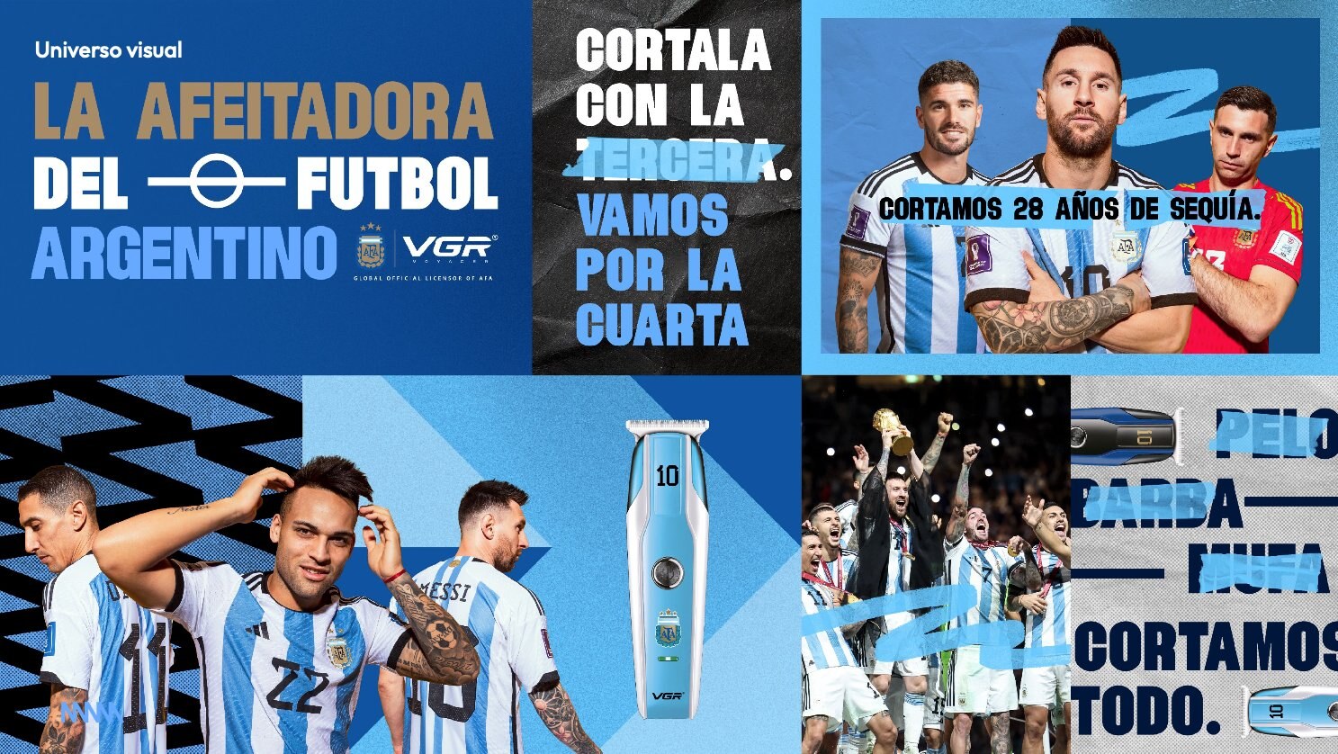 VGR × AFA — Universo visual